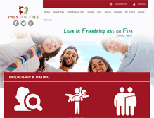 Tablet Screenshot of palsforfree.com